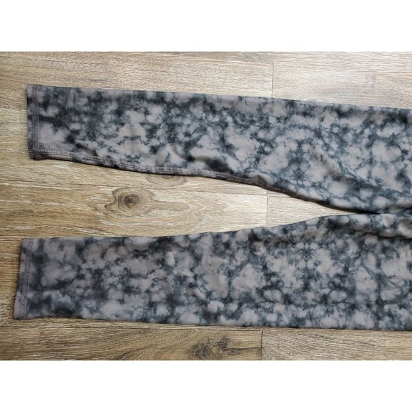 NEW Evolution and Creation Sofia Legging S Women's Pants Gray Tie Dye Stretch - Picture 9 of 9